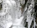 汤坑景区雪瀑